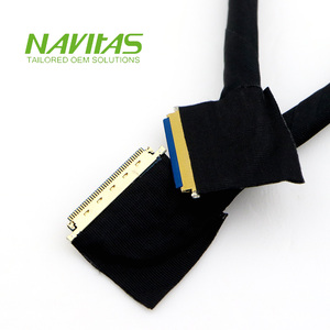 Câble d'assemblage micro coaxial LVDS eDP personnalisé à 40 broches I-PEX 20454 pour écran d'affichage - Product Image 3