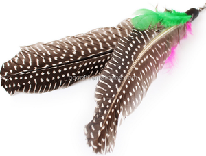 Cat QQPet Fether telescopic cane Fishing rotate Wand Cat Teaser toys - Product Image 4