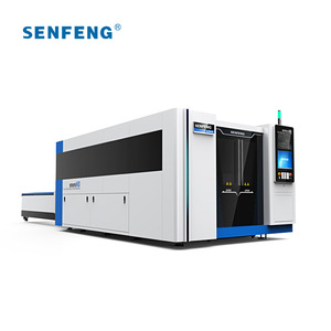 Senfeng-máquina de corte láser de fibra de alimentación automática, protección completa, SF3015H - Product Image 3