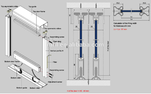 Bánh Xe Cửa Trượt Bằng Kim Loại Bán Chạy Con Lăn Cửa Trượt Chất Lượng Cao Bánh Xe Trượt Ròng Rọc Tủ Quần Áo Con Lăn Cửa Tủ Quần Áo - Product Image 6