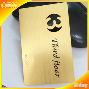 Популярный дизайн моды специальные промо-уф металла принтер карты - Product Image 5