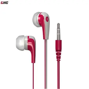 Barato 3.5 milímetros Aux Fio indutivo fone de ouvido In-ear Flat Cable Fone de Ouvido para Telefones Móveis