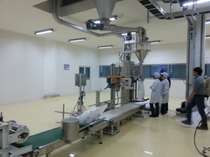 25kgs tự động khí nén bột bột điền máy cho các ứng dụng hóa học nhựa thủy tinh bao bì kim loại có tính năng PLC - Product Image 6