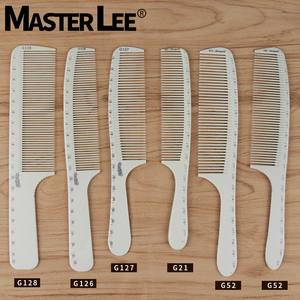 Pettini di separazione di marca Masterlee Pro Salon acconciatura pettine parrucchiere salone strumenti largo dente di plastica pettine salone di barbiere