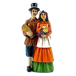 Pilgrim Village Mini figurine del ringraziamento Set regalo di 6 - Product Image 4