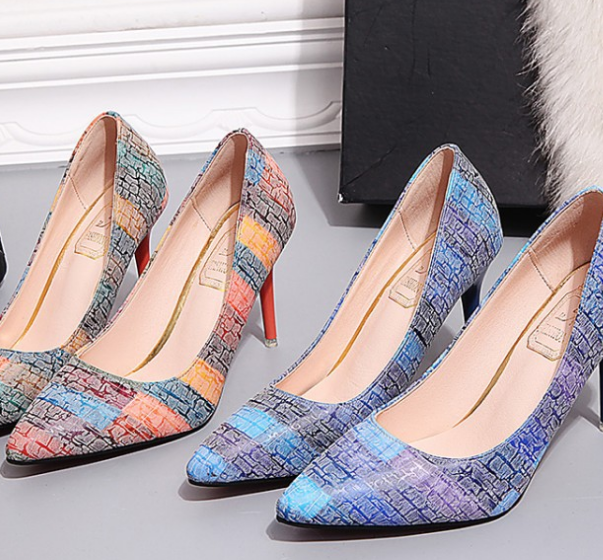 Latest Autumn New Design Fashion Thin With Cusp Bride High-heel Woman Shoes