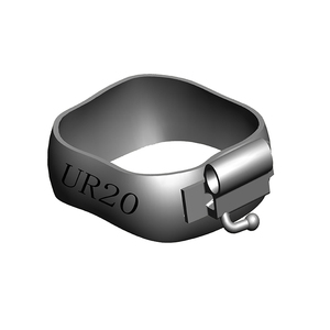 Pre saldato con MBT Roth tubo orthodont molare dentale matrix band band kit di - Product Image 1