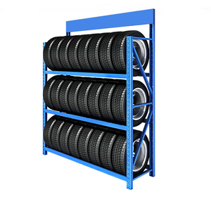 En gros En Métal Support de Pneu De Voiture Portable <span class=keywords><strong>Rack</strong></span> De Stockage De Pneus - Product Image 4