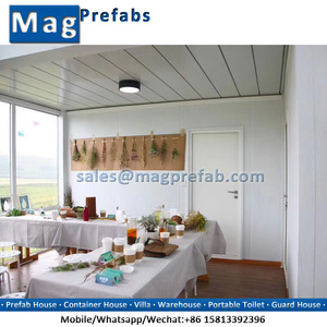 Prefabricated Flatpack Container Van Restaurant Coffee Shop