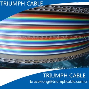 สายเคเบิล IDC แบนริบบิ้นสีรุ้ง16พิน - Product Image 2