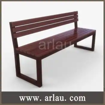 Outdoor Wood simple chair seat with