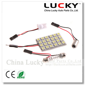 2014 caliente de la venta reading panel LED <span class=keywords><strong>enciende</strong></span> 24 SMD 5050 del coche LED de PCB - Product Image 1