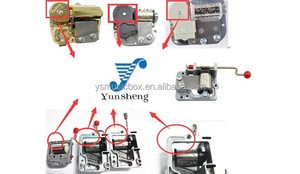 Y15H1 Phổ Biến <span class=keywords><strong>Music</strong></span> <span class=keywords><strong>Box</strong></span> Yunsheng Dải Giấy Tay Vận Hành Nhạc Phong Trào Hộp Nhạc - Product Image 3