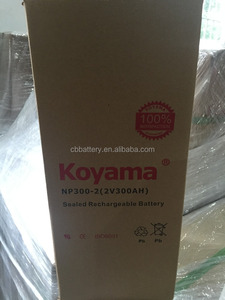 Long Life 2V Stationary Telecom Battery 2V 300ah AGM Battery - Product Image 5