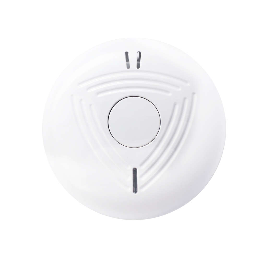 Rilevatore di fumo senza fili professionale da 433mhz rilevatore di fumo senza fili 3v con modulo RF batteria al litio integrata per dieci anni