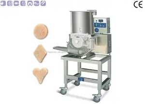 Venta caliente nueva comercial automática de empanada / pastel que forma y máquina de nuggets de pollo