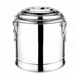 Jerrycans pliables d'huile de cuisson de qualité <span class=keywords><strong>alimentaire</strong></span> 5L ou 10L ,20L matière plastique 304 récipients à lait à tambour en acier inoxydable - Product Image 1