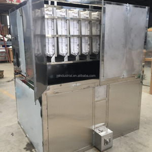 Mesin pembuat es batu industri kapasitas besar pembuat es kubus 1000kg buatan Tiongkok es kubus - Product Image 3