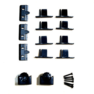 Phụ Kiện Màn Hình Côn Trùng Con Lăn Tùy Chỉnh OEM Phần Cứng Cửa Sổ Bằng Nhựa - Product Image 3