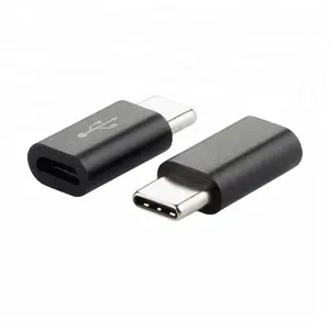 OEM Aluminium USB-C zu Micro-B Adapter Typ C Stecker zu Micro USB Buchse Konverter Daten ladung für Samsung Galaxy S9 S8 Note 8,Pix