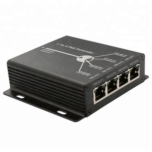 Extensor/Splitter PoE Pasivo Ethernet de 4 Puertos, Precio de Fábrica OEM, 10/100Mbps, Transmisión de 120m, Certificado CE/FCC para IP - Product Image 1