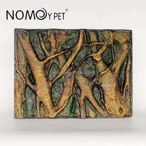 Nomoy แผ่นพื้นหลังสำหรับ NFF-41-D ตกแต่งสัตว์เลื้อยคลานแผ่นหินสำหรับสัตว์เลี้ยง - Product Image 4