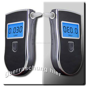 AT-818 LCD digital Polizei Alkohol Atemtest <span class=keywords><strong>Tester</strong></span> Analysator Breathalizer mit blauer Hintergrundbeleuchtung - Product Image 4