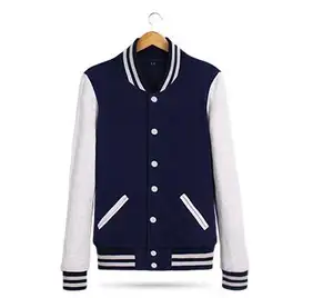 Tùy Chỉnh Kỹ Thuật Số In Lông Cừu Softball chaqueta Varsity Bóng Chày Áo Khoác