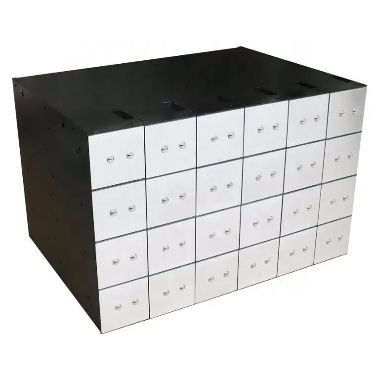 OEM safe deposit lockers box for bank use Custom security storage money safe deposit box hotel safe box