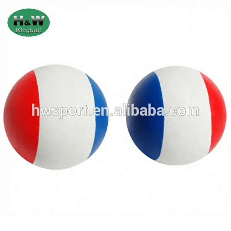 tri-color sponge rubber ball