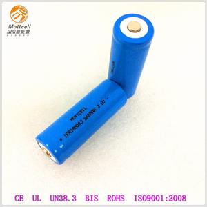 Cabeza convexa 18500J reachargeable batería li-ion 800 mAh <span class=keywords><strong>3</strong></span>.<span class=keywords><strong>2</strong></span> V para los juguetes de gama alta de herramientas digitales - Product Image 4