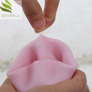 Calcetines populares de gel de silicona vegana para spa de manos en azul, verde, rosa para adultos, paquete de pies colorido de tamaño libre con muestra gratis - Product Image 3