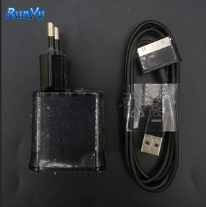 P1000 sạc với cáp <span class=keywords><strong>USB</strong></span> cho <span class=keywords><strong>Samsung</strong></span> <span class=keywords><strong>Galaxy</strong></span> <span class=keywords><strong>Tab</strong></span> Gt-p1000 sạc chúng tôi và EU cắm có sẵn - Product Image 1