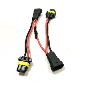 H11 9005 HB3 9006 HB4 2 PINコネクタヘッドランプ修理プラグピグテール - Product Image 2