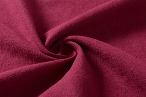 En gros lin ramie 100 Ramie froissé twill texture tissu
