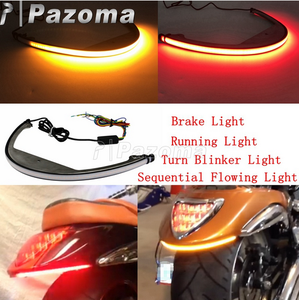 Pazoma secuencial fluye trasera de la luz de freno Luz de Fender eliminador de Kit para Suzuki <span class=keywords><strong>Boulevard</strong></span> M109R M90 2006-2018 - Product Image 2