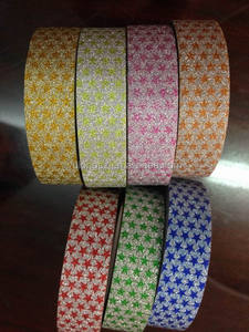 Nastro Adesivo Decorativo in <span class=keywords><strong>Plastica</strong></span> con Glitter Mini da 5m per Confezioni Regalo - Product Image 6