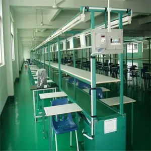 Belt conveyer working table electronic assembly line