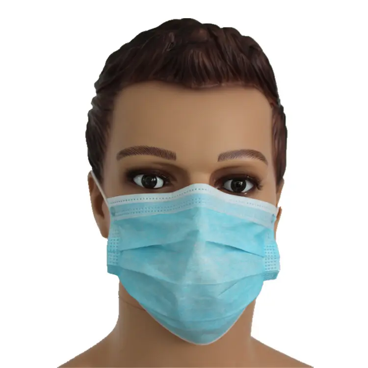 3 Ply Non Woven Chirurgische Wegwerp Gezichtsmasker Medische Neus Masker