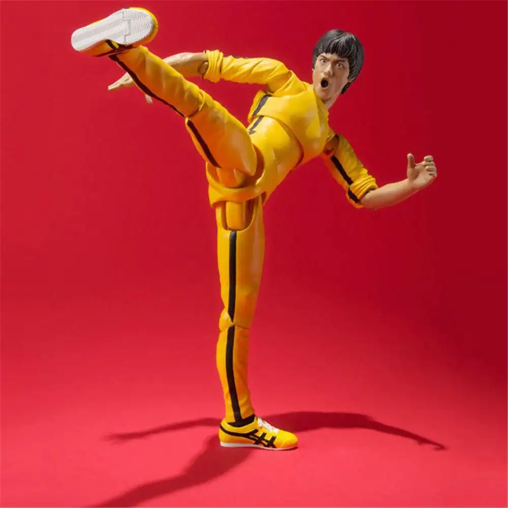 OEM Chinesse Kung Fu Film Starten Sie PVC-Action figur Bruce Lee Bruce Lee Figur