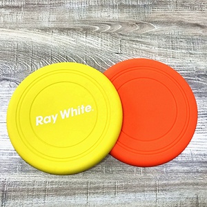 OEM Logo gıda sınıfı silikon uçan diskler köpek Frisbe köpek oyuncak - Product Image 2