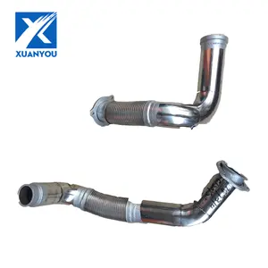 Exhaust pipe assy for sunlong SLK6106 parts 1203041-6106Y08D