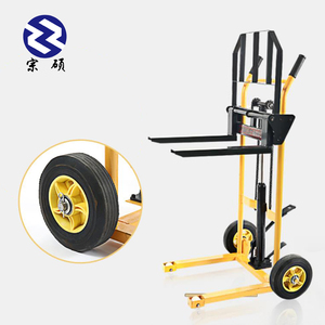 Nhà Máy Giá 500Kg Đặc Điểm Kỹ Thuật 2 Bánh Xe Ổ Đĩa Đôi Dforks Xe Nâng Kích Cỡ Báo Giá Của Nhãn Hiệu Thủy Lực Nâng <span class=keywords><strong>Stacker</strong></span> - Product Image 5
