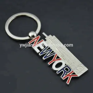 American Tourist Souvenirs New York Empire State Building Shape Keychain