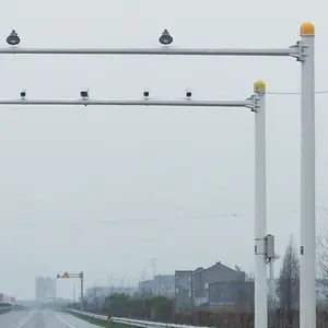 Cctv Camera Pole Zware Tow Polen Zeshoekige Straat Lamp Pole