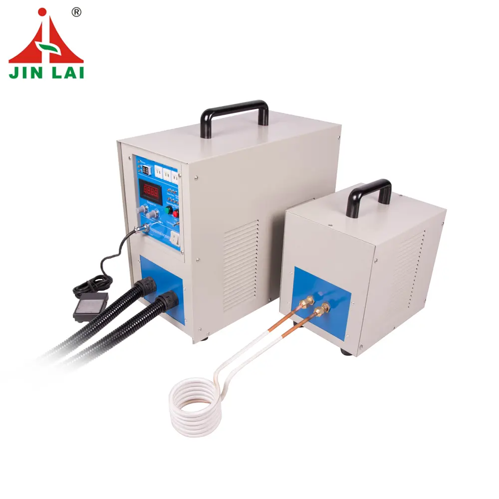Máquina de calefacción por inducción portátil de alta frecuencia IGBT, precio bajo