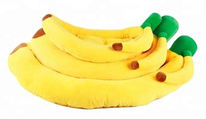 Cama para mascotas con forma de plátano, cómoda y encantadora - Product Image 2