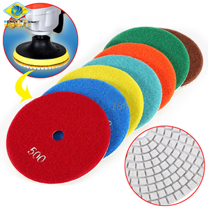 <span class=keywords><strong>7</strong></span> bước Miếng Đánh Bóng Ướt cho Đá Granit Đá Cẩm Thạch Thạch Anh Bê Tông - Product Image 3