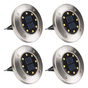 LED Solar <strong>Ground</strong> <strong>Lights</strong> <strong>for</strong> Outdoor Garden <strong>for</strong> Pathway Driveway Lawn Walkway Disk Underground Lighting with IP65 Rating - Product Image 6