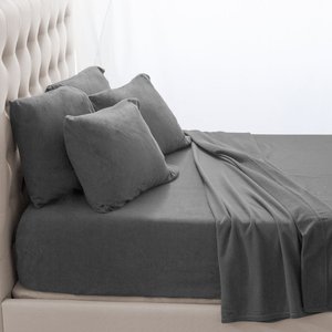 通気性のある低刺激性の冬の夜のマイクロフリースシートセット - Product Image 4